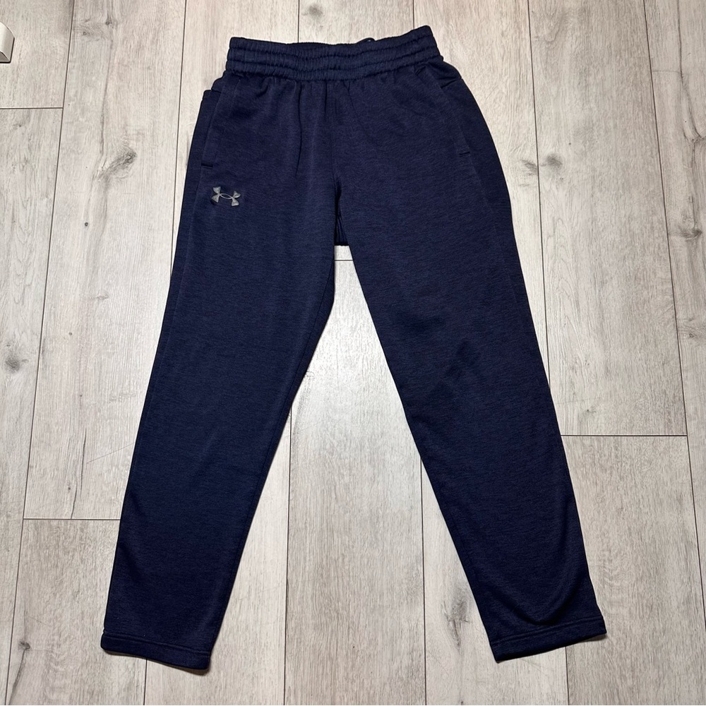Under Armour Dark Blue Sweatpants Joggers Size Medium Winter Fall Streetwear